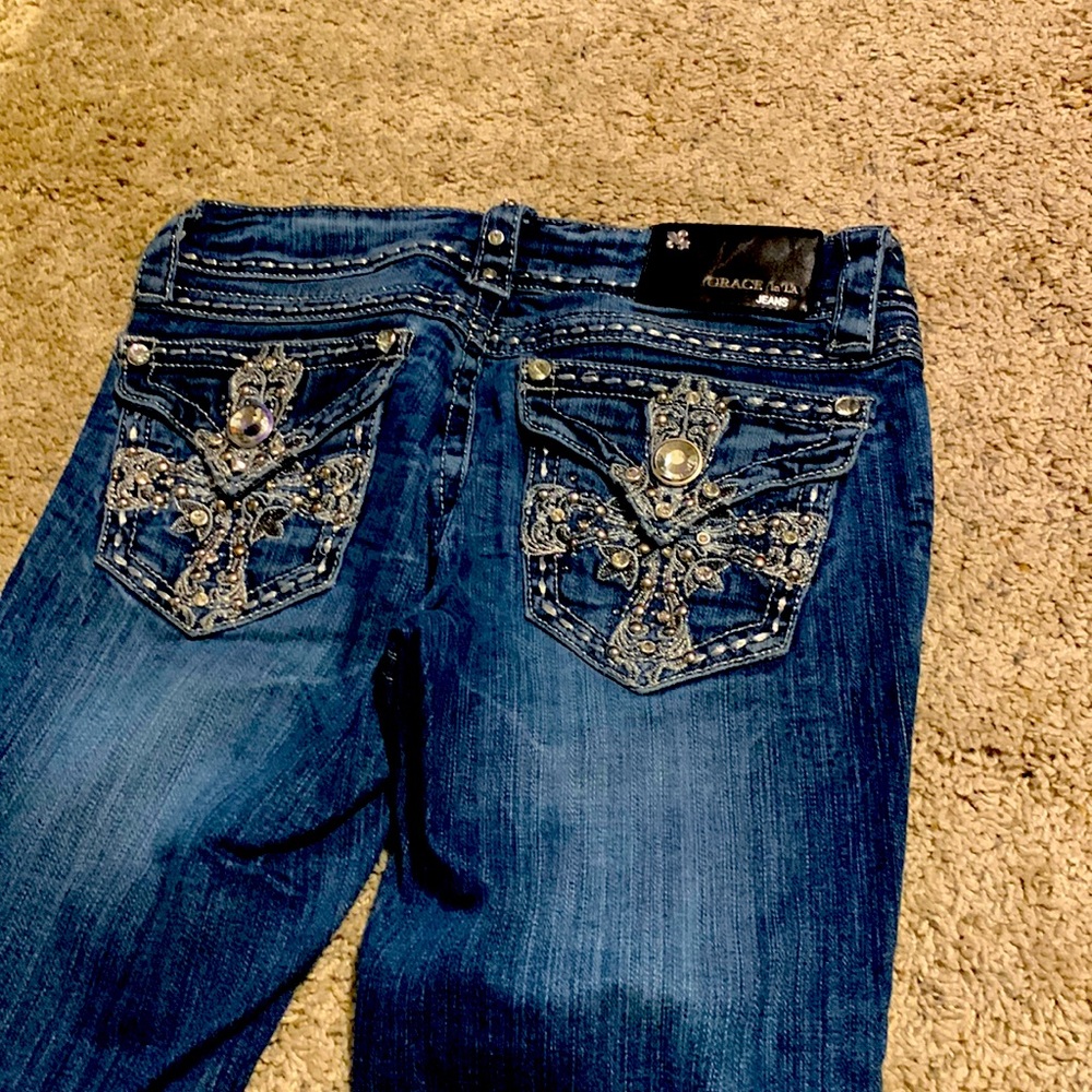 Grace in LA Capri jeans size 25